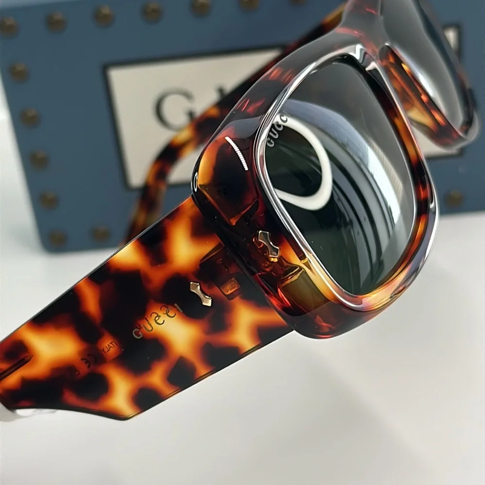 New Authentic GUCCI | GG1080S 003 | HAVANA |SUNGLASSES